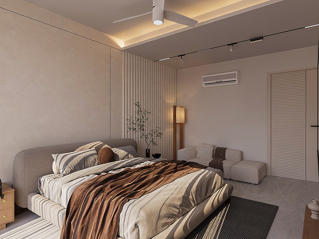 A warm interior detail from a Dream Casa project